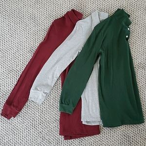 Old Navy long sleeve polos